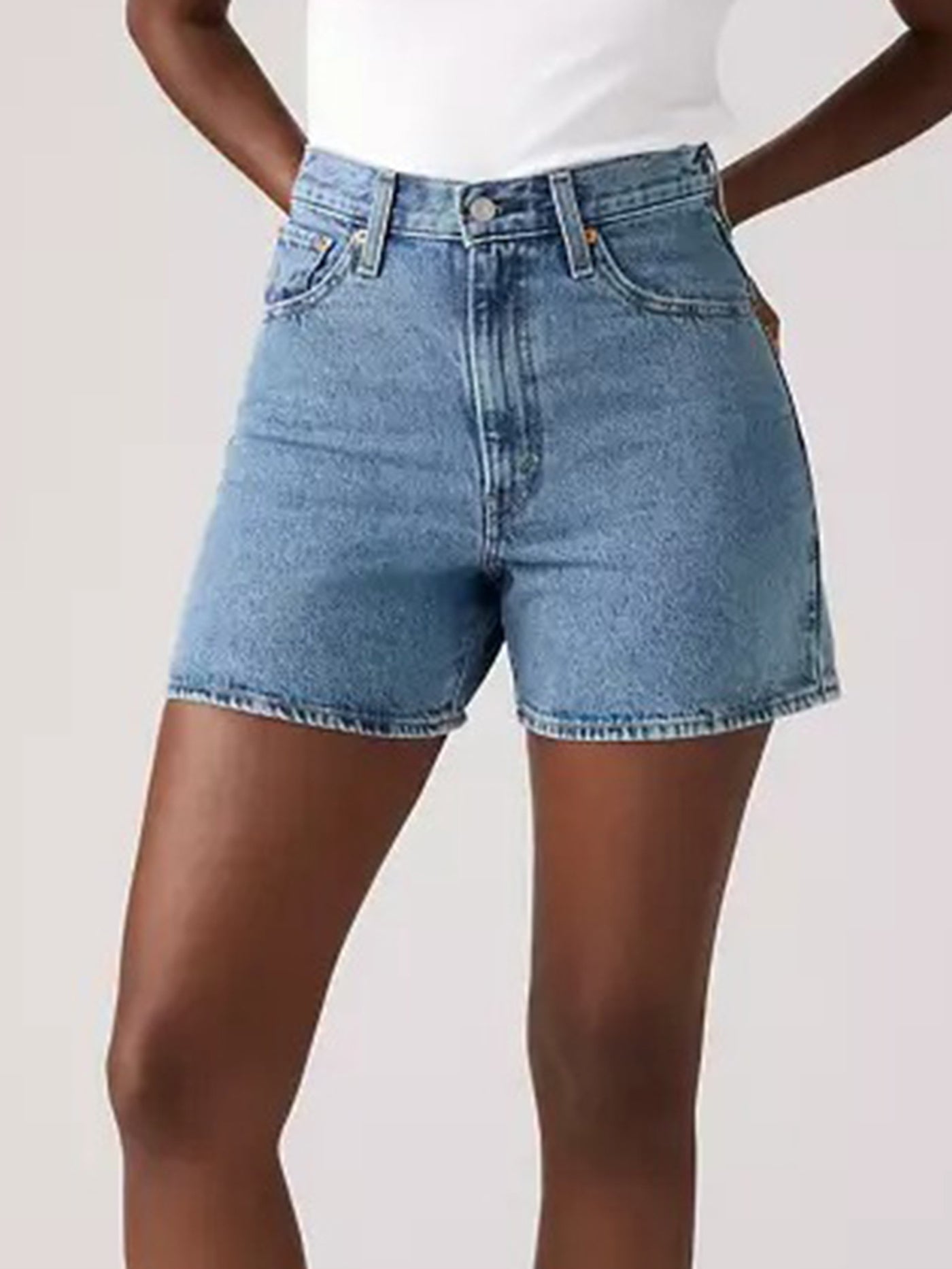 Levis Cinch Mid Thigh Twisted Stone Shorts Fall 2025 | EMPIRE