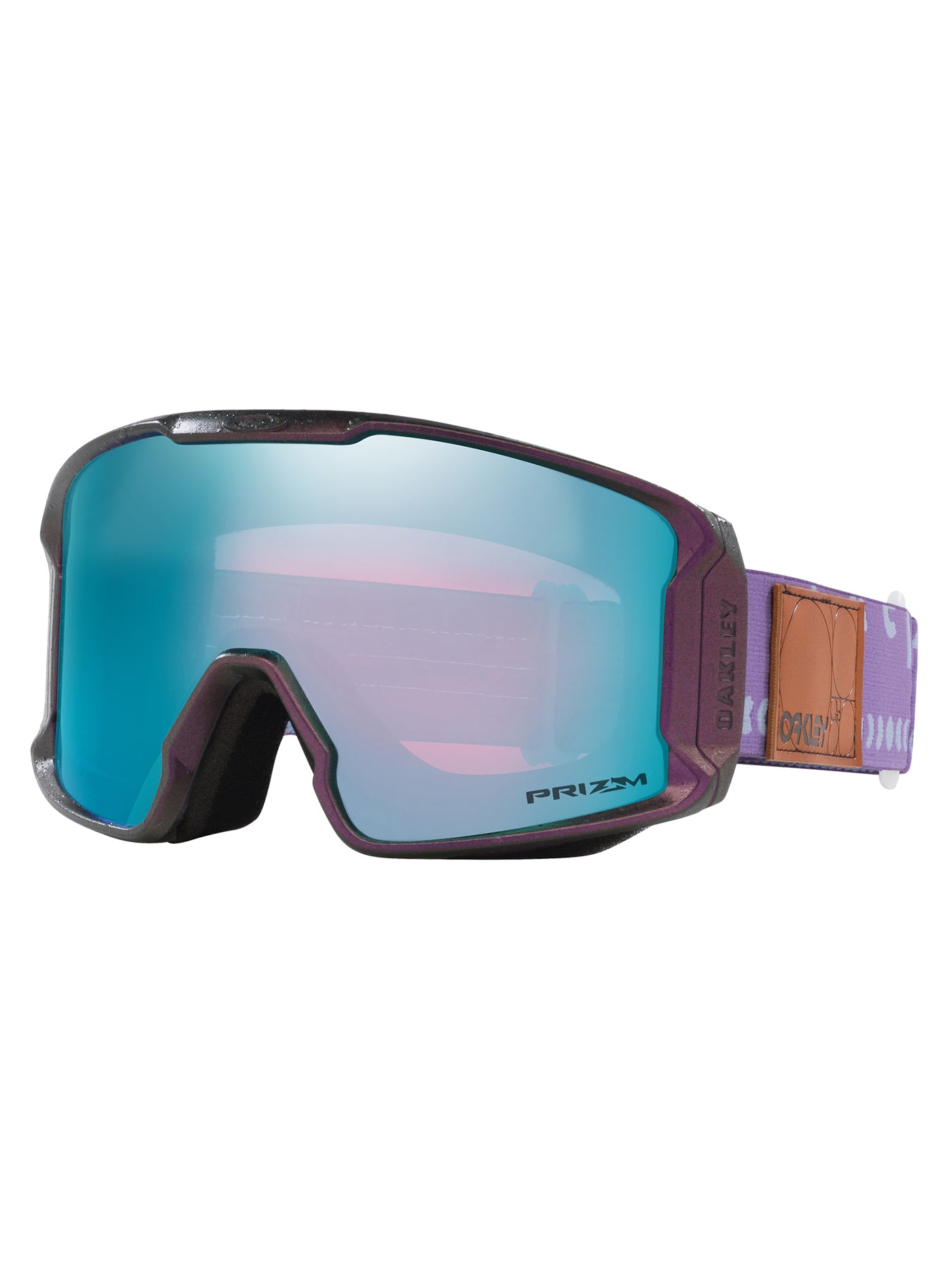 Oakley Line Miner M Lilac/Sapphire Snowboard Goggle 2024 | EMPIRE