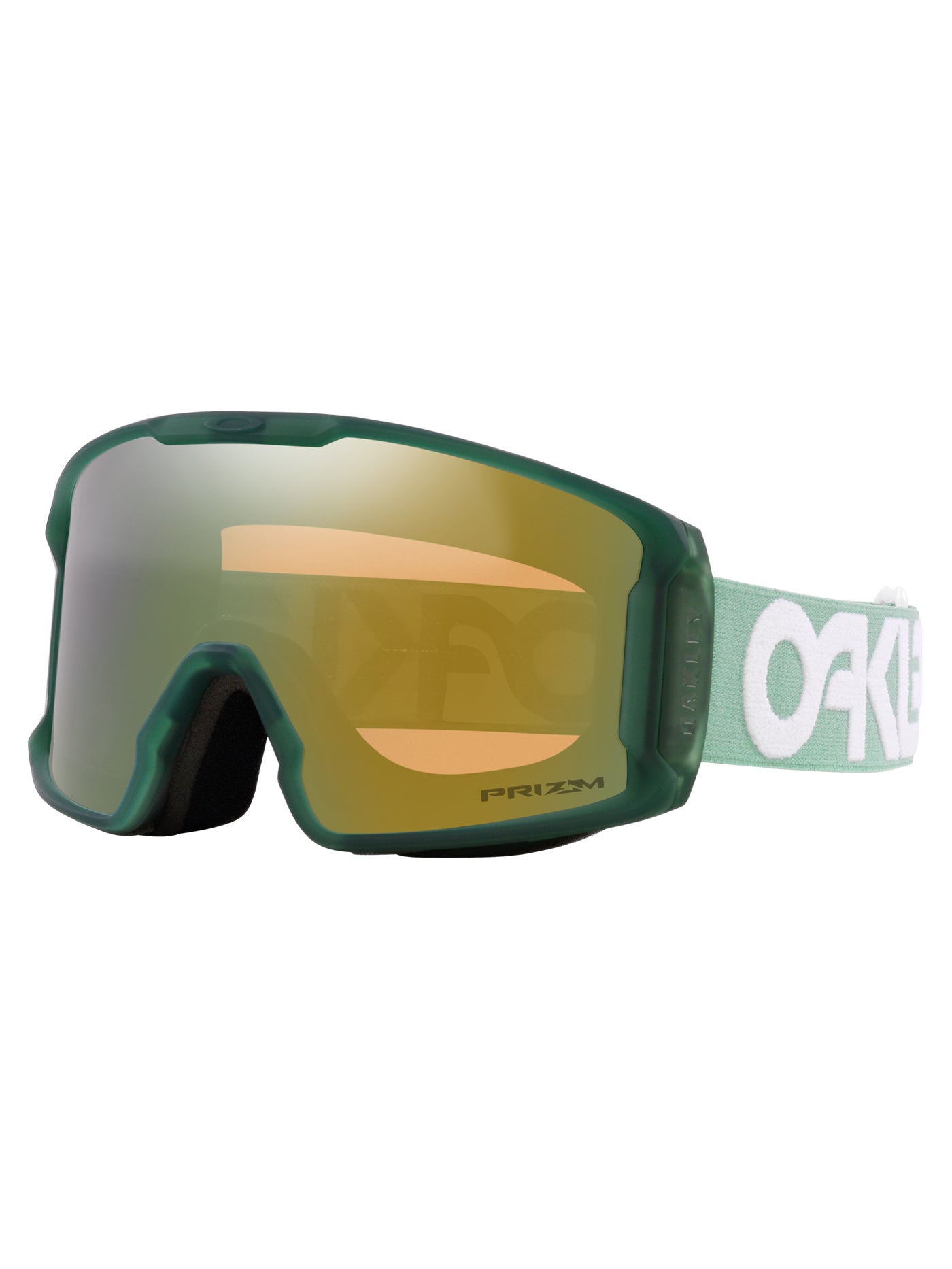 Oakley Line Miner M Jade/Sage Gold Snowboard Goggle 2024 | EMPIRE