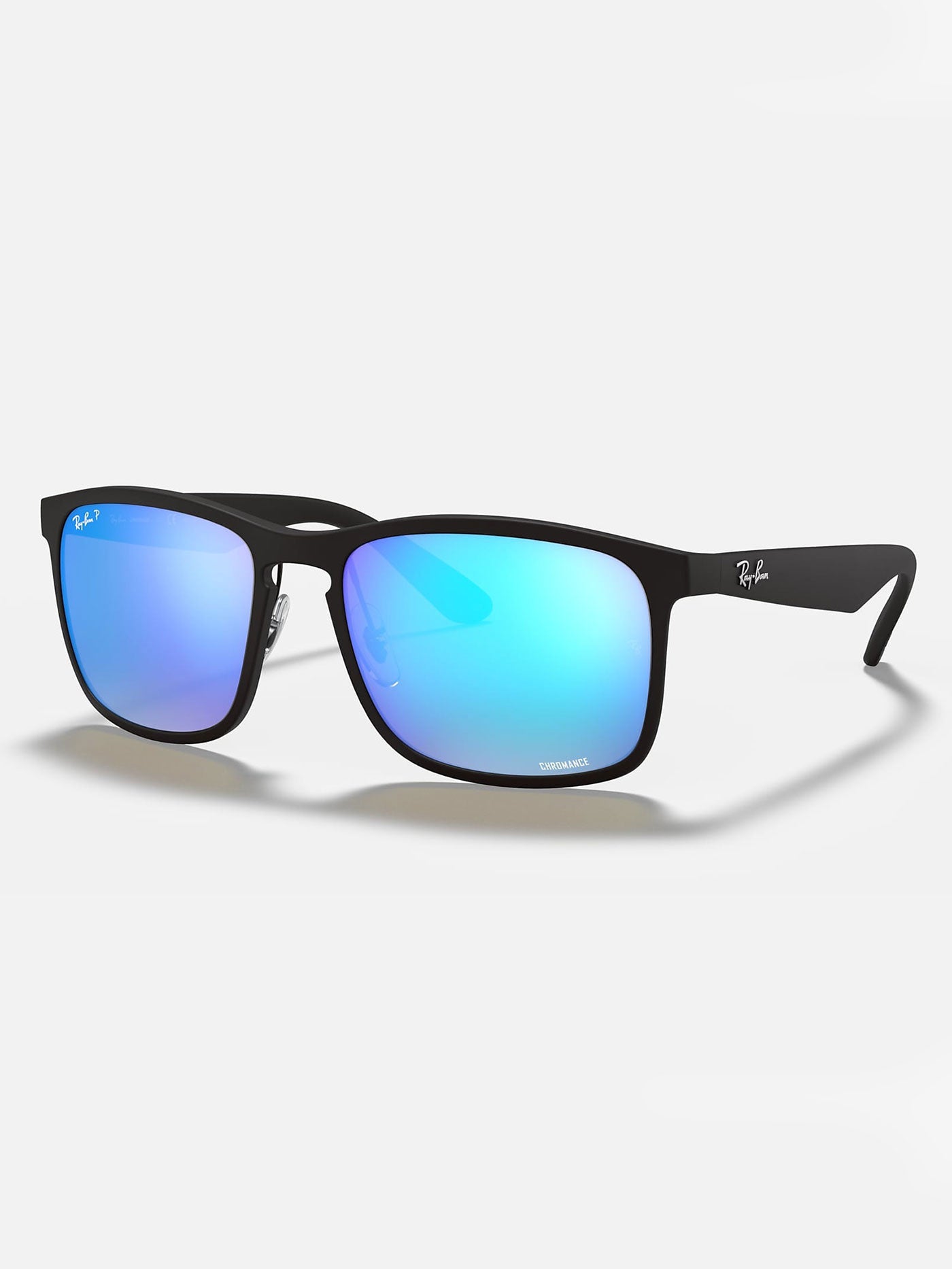 Ray-Ban RB4264 Chromance Matte Blk/Blue Chromance Sunglasses | EMPIRE