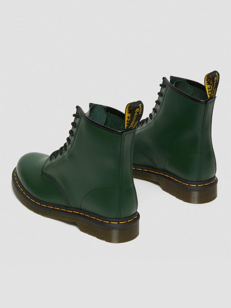 Martens 1460 Smooth Green Boots EMPIRE - Main Image
