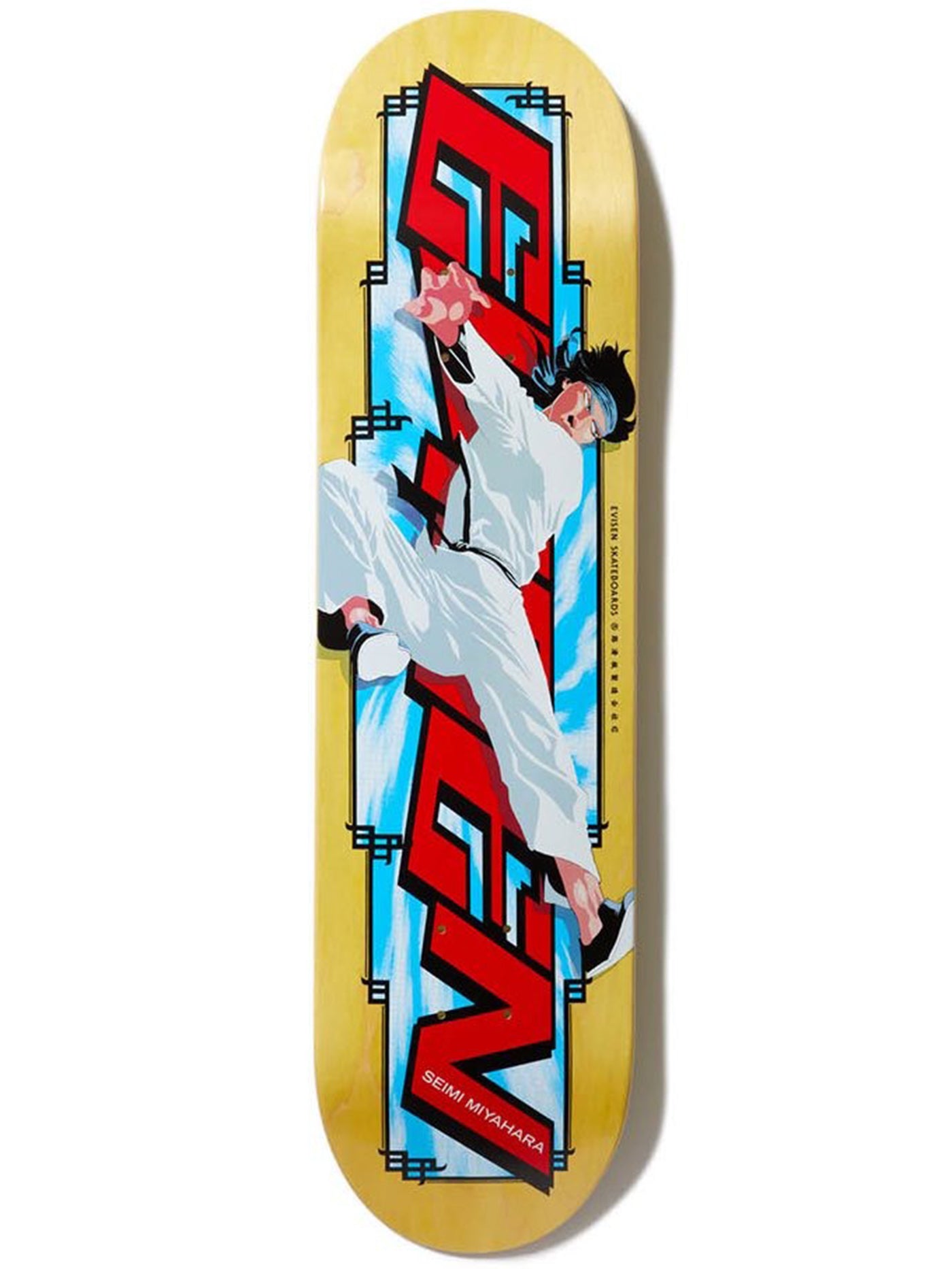 Evisen Seimi Miyahara Wax On Kid 8.38 Skateboard Deck | EMPIRE