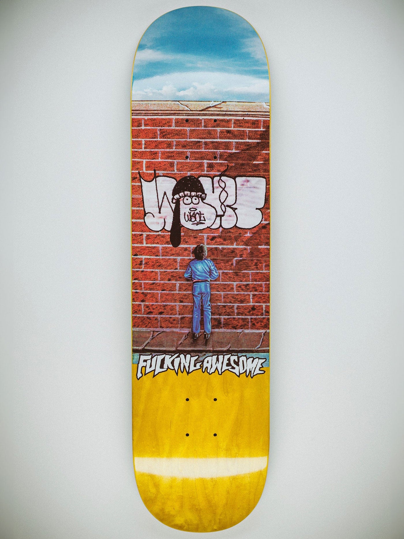 スケートボード FUCKINGAWESOME / Wanto/Dill-Crime Face Fucking Awesome Wanto/Dill Crime Face 8.18'' Skateboard Deck