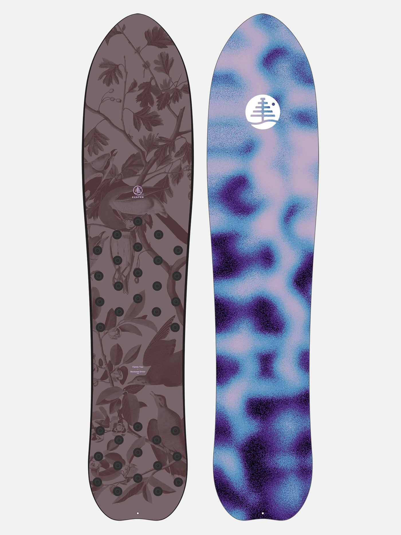 Burton Family Tree Backseat Driver Pow Surfing Snowboard 2027 | EMPIRE
