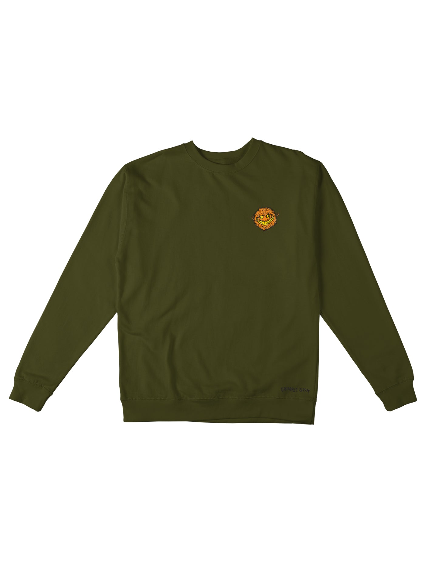 Grimple Embroidery Crewneck Sweatshirt