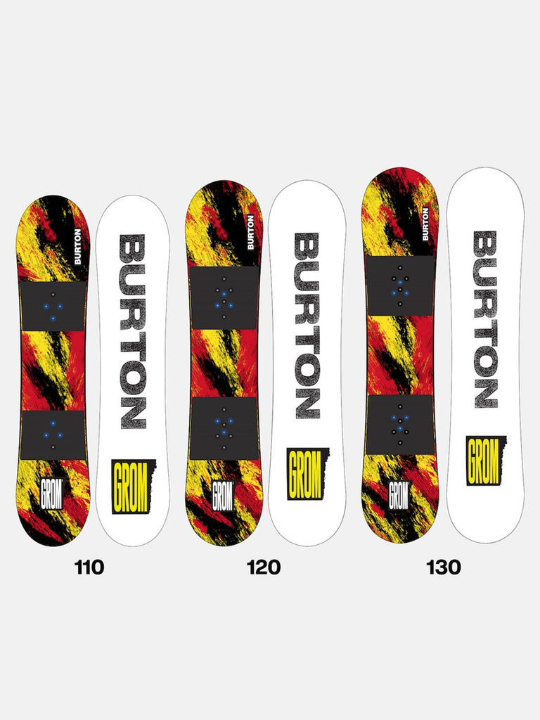 BURTON GROM 130 KETCHUP MUSTARD キッズ Burton Grom Ketchup/Mustard Snowboard 2026 | EMPIRE