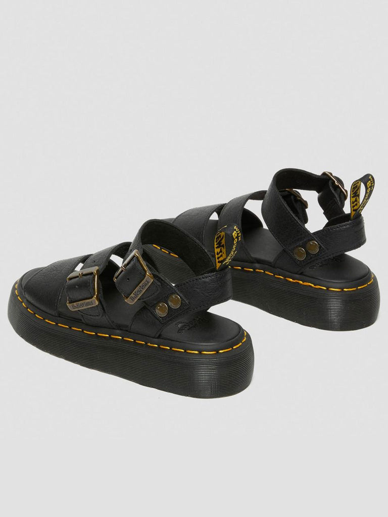 Gryphon Quad Pisa Women Black Sandals EMPIRE - Main Image