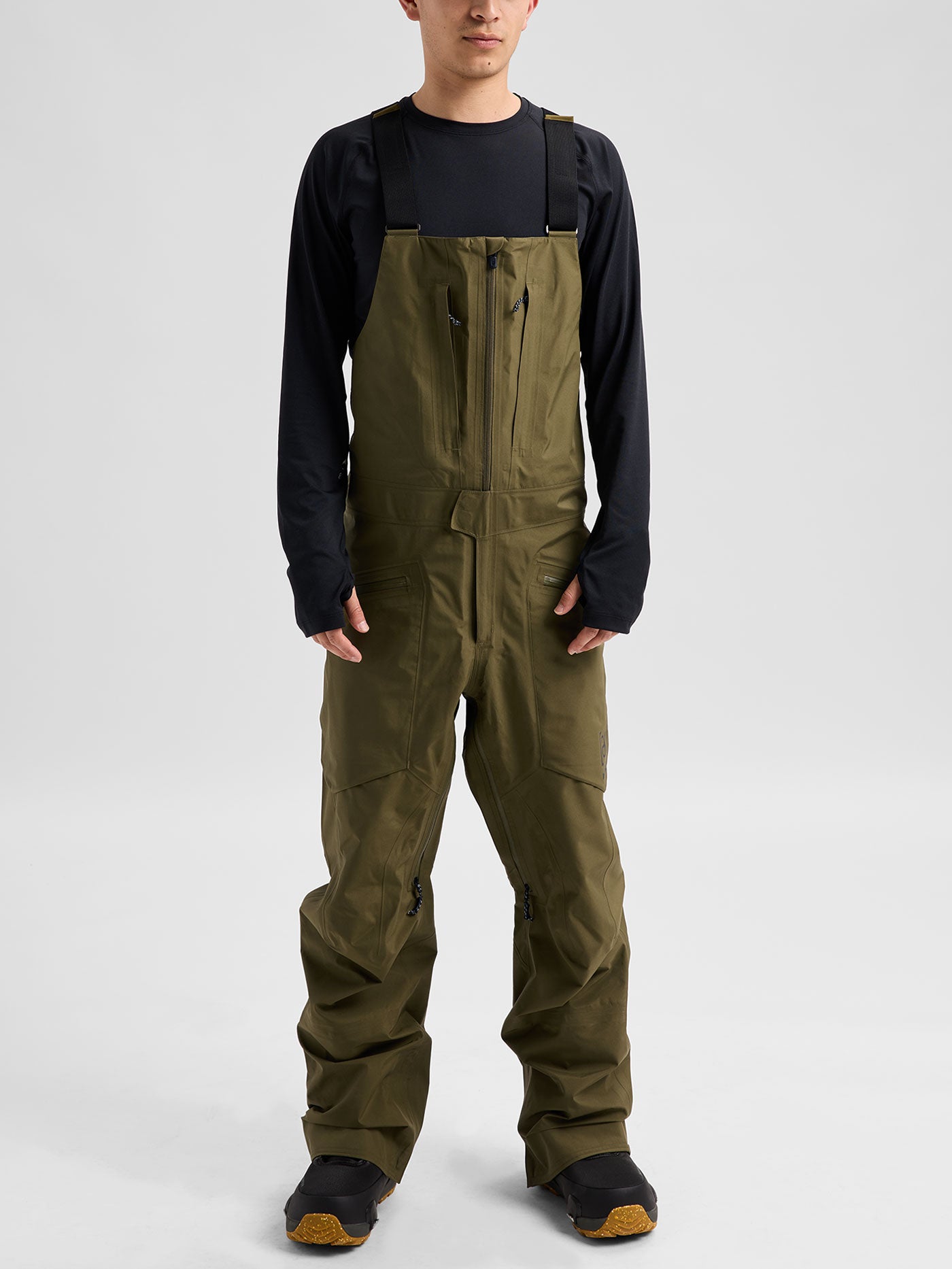 Burton ak オリーブ Burton [ak]® Freebird GORE‑TEX 3L Stretch 2027 – Shell Bib | EMPIRE