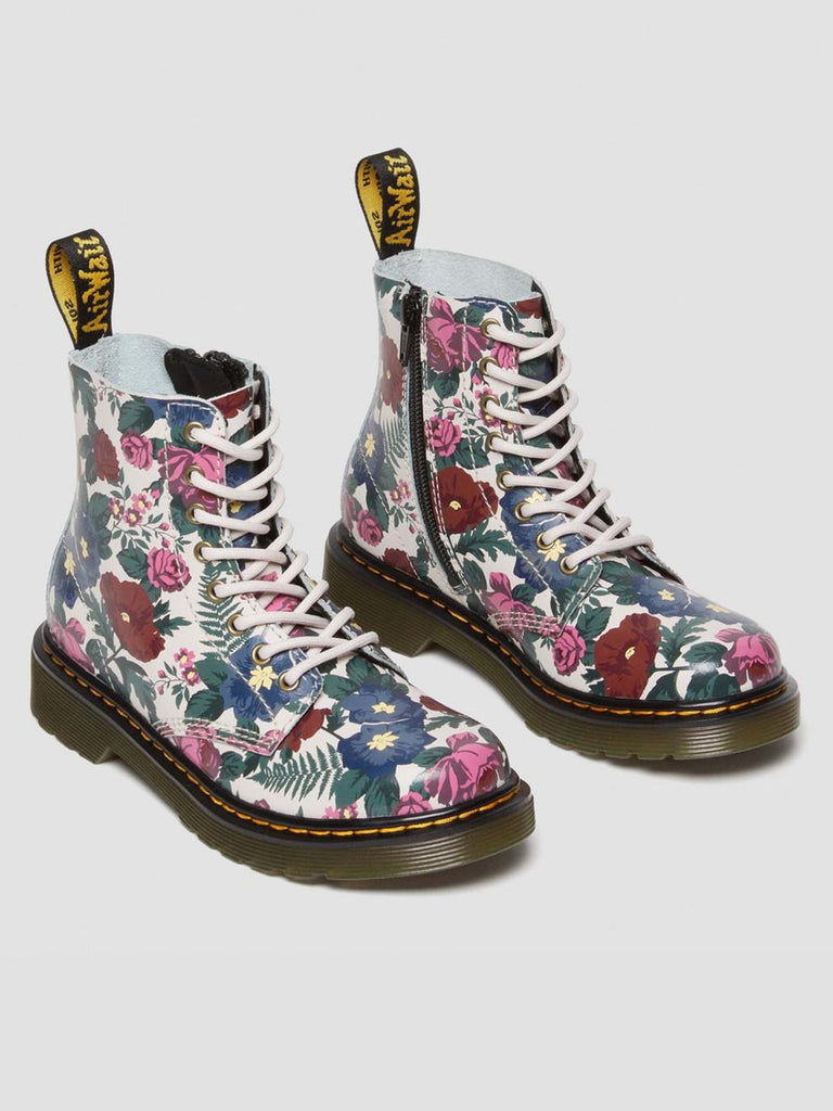 Dr Martens youth floral boots size orders 3