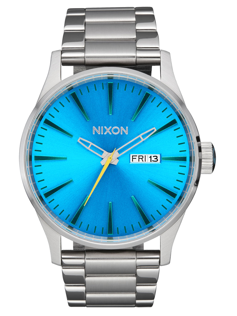 Nixon Sentry SS - Orologio Da Polso Analogico Al Quarzo - Modello A356-1919-00 - Design Classico E Robusto - 3