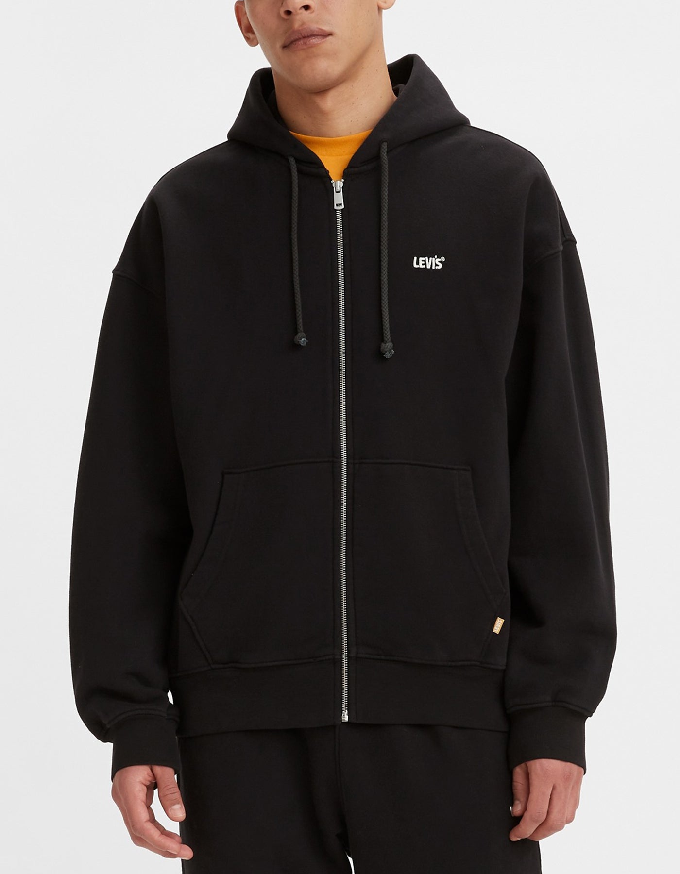 Levis Gold Tab Black Agate Zip Hoodie Spring 2024