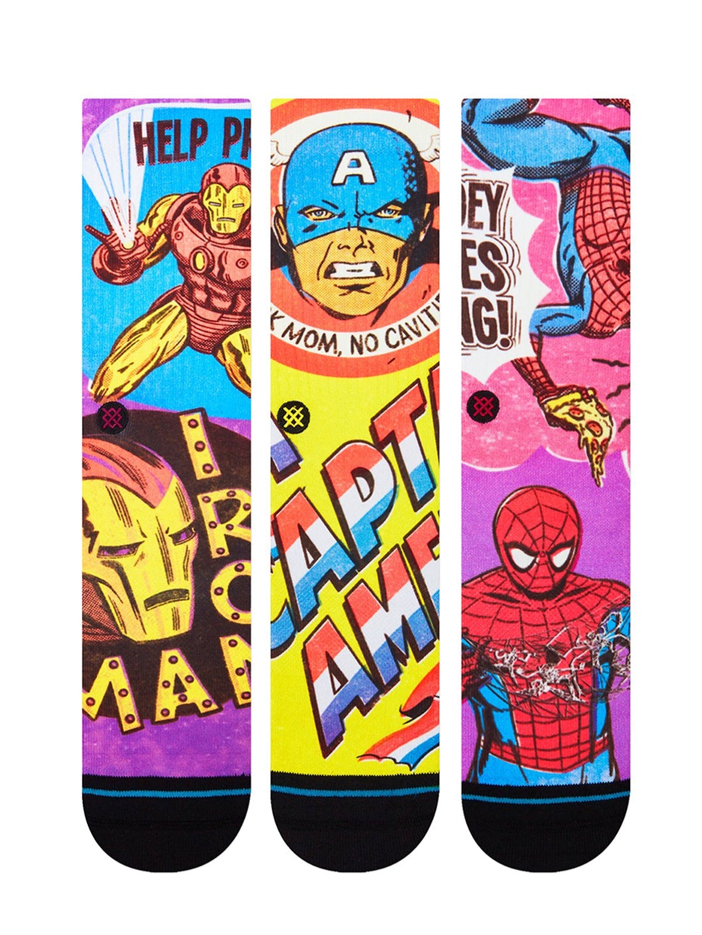 Marvel Mens Socks, Pack of 5 Avengers Socks Men, Marvel Gifts For