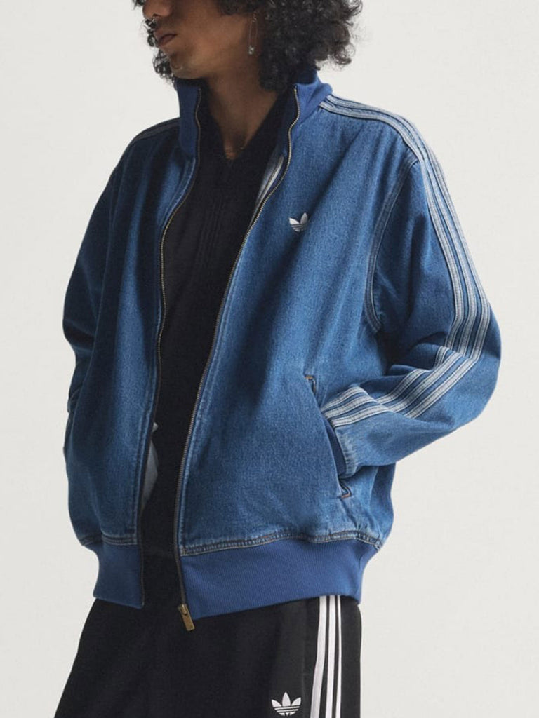 Adidas Firebird Adicolor Denim Vintage Medium Jacket Spring 2026