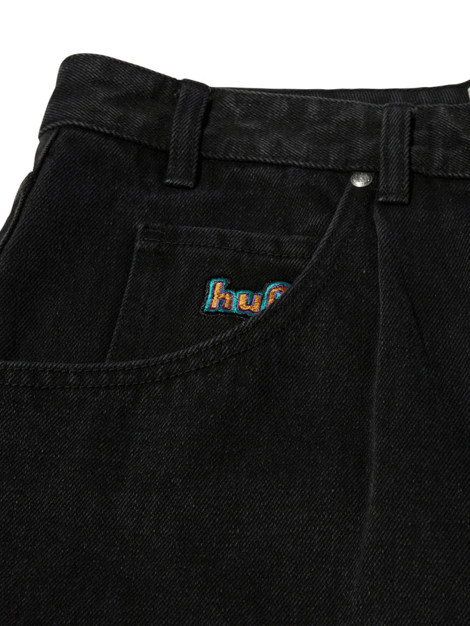 Huf Cromer Shorts Spring 2024 | WASHED BLACK