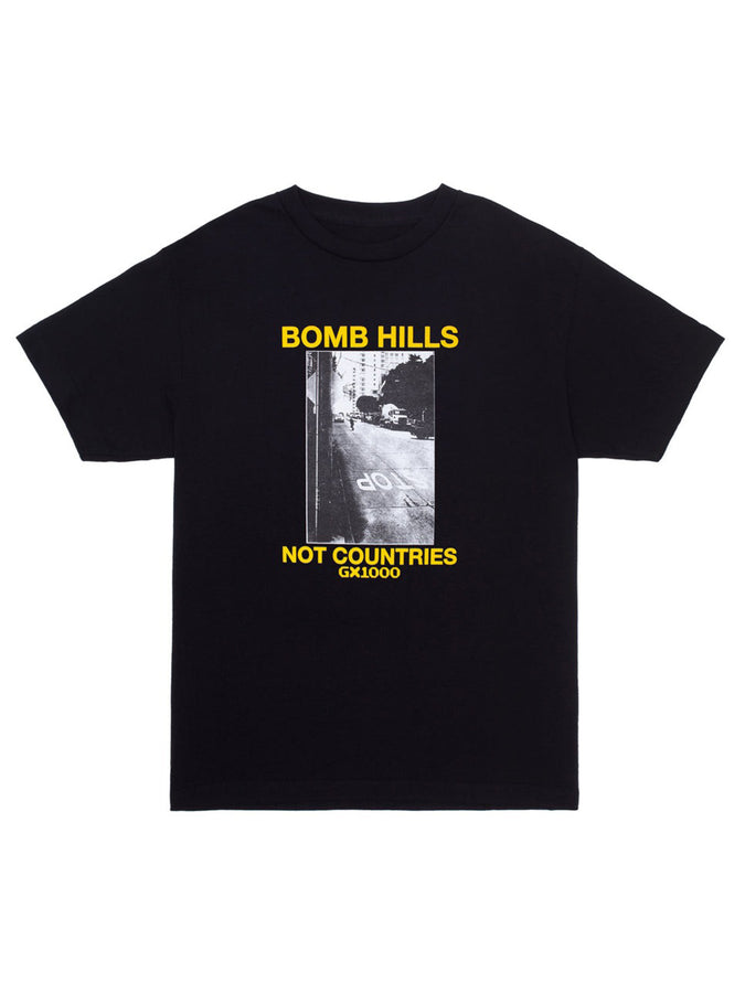 GX1000 Bomb Hills T-Shirt Spring 2024 | BLACK