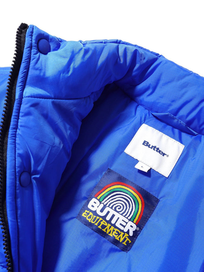 Butter Goods Grid Puffer Jacket Holiday 2023 | ROYAL BLUE