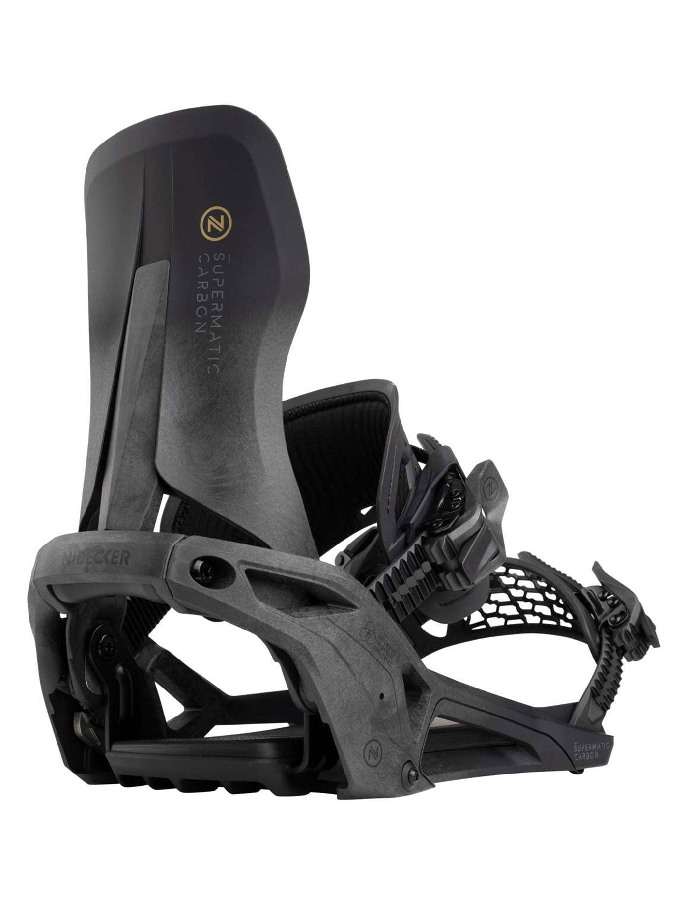 Nidecker Carbon Supermatic Snowboard Bindings 2027 | EMPIRE