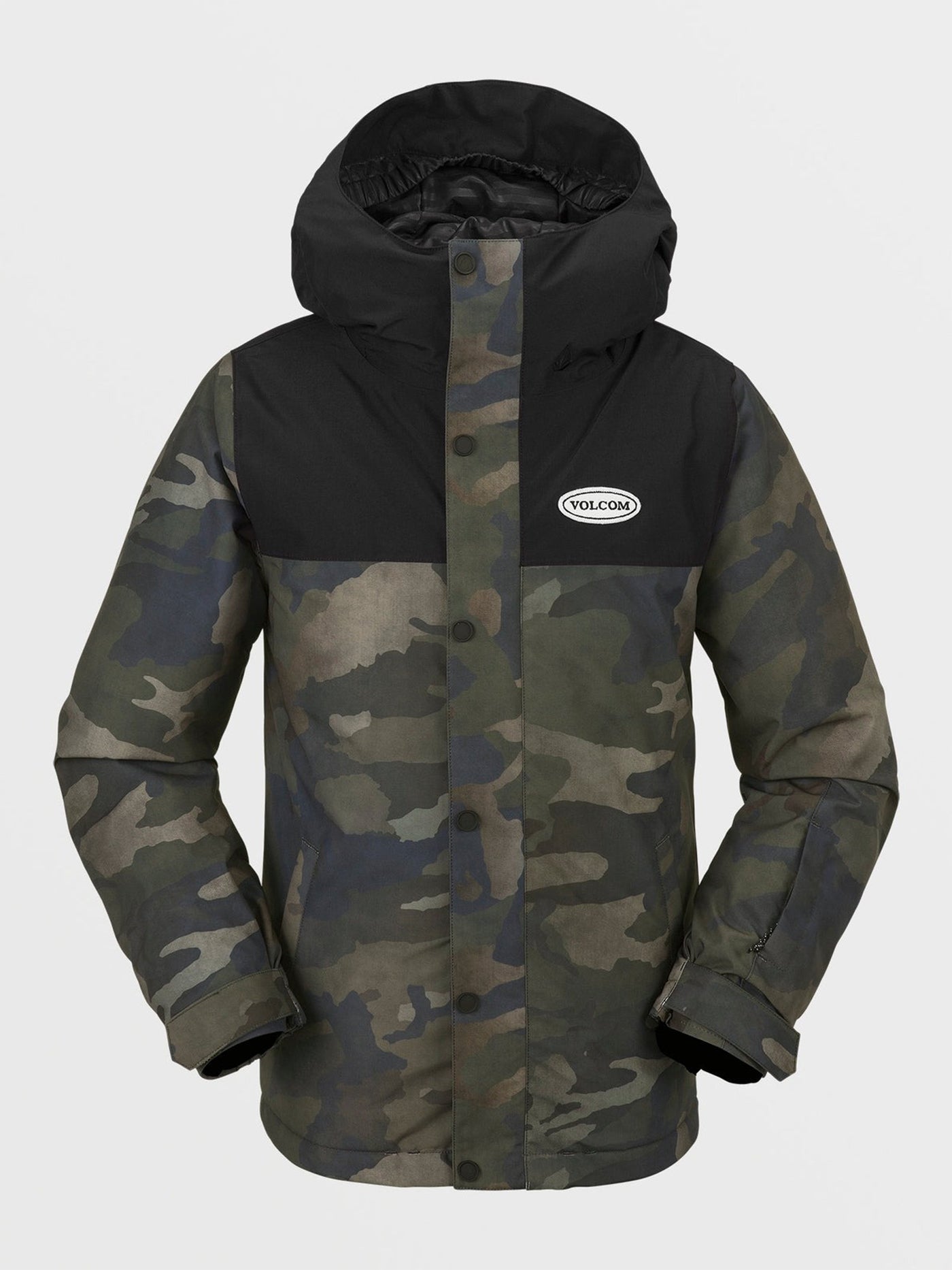 Stone 91 Insulated Cloudwash Camo Jacket (Youth 7-14)