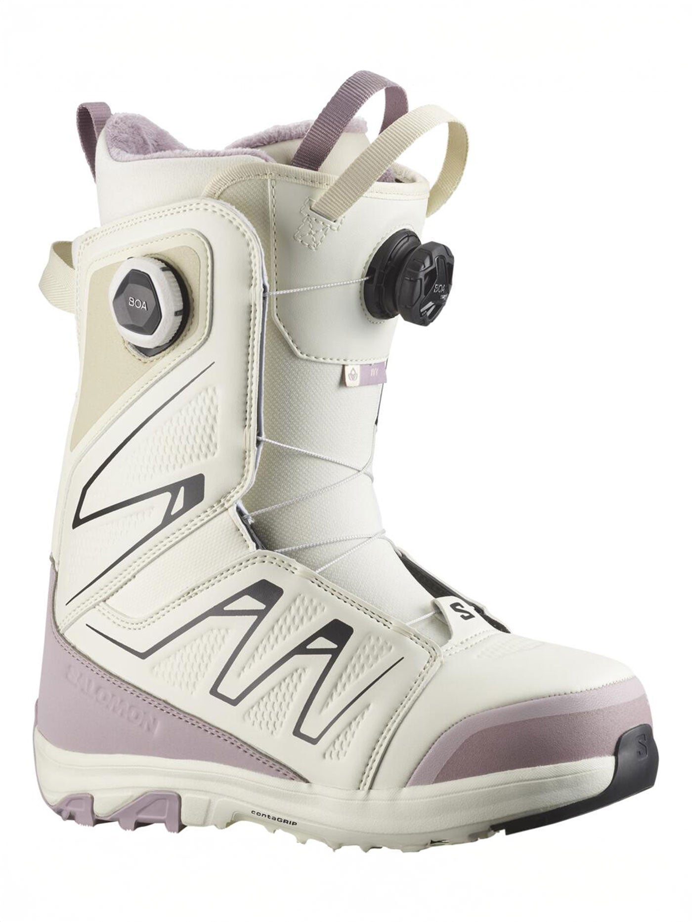 Salomon Ivy BOA SJ BOA Icicle/Nirvana Snowboard Boots 2026 | EMPIRE