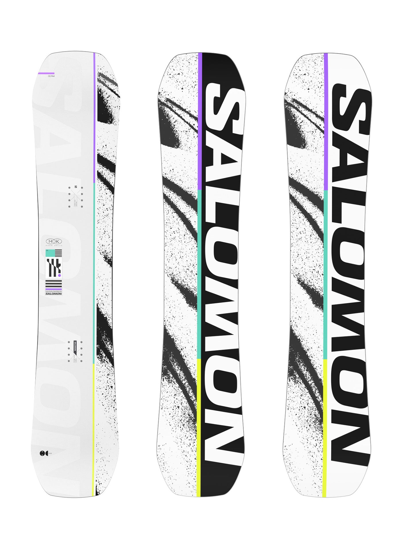 新品未使用 25-26 SALOMON BOARD HUCK KNIFE GROM 143cm 土日祝発送OK Salomon Huck Knife Grom Snowboard 2026 | EMPIRE