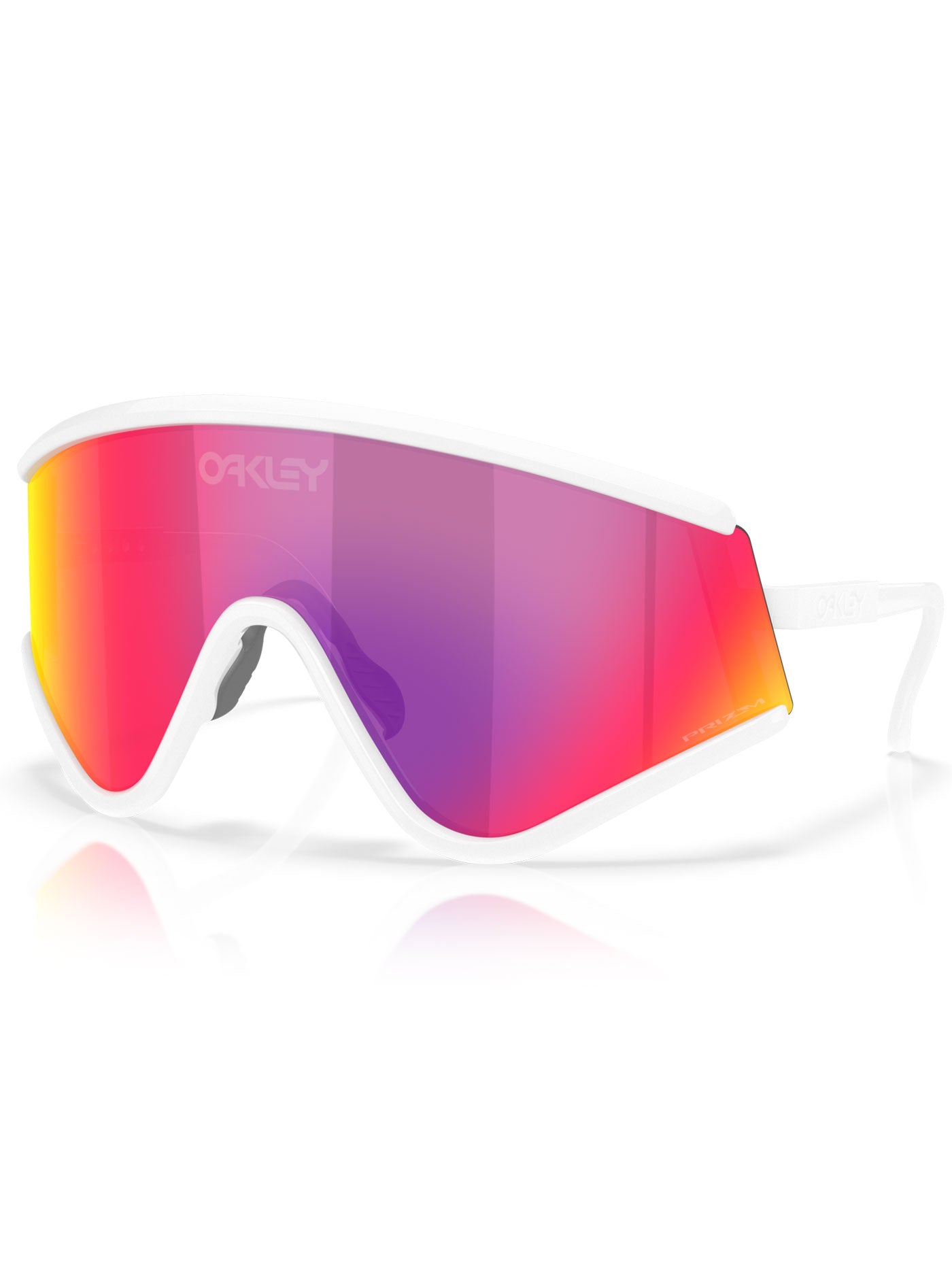 Oakley MUZM Eyeshade White Prizm Road Sunglasses | EMPIRE