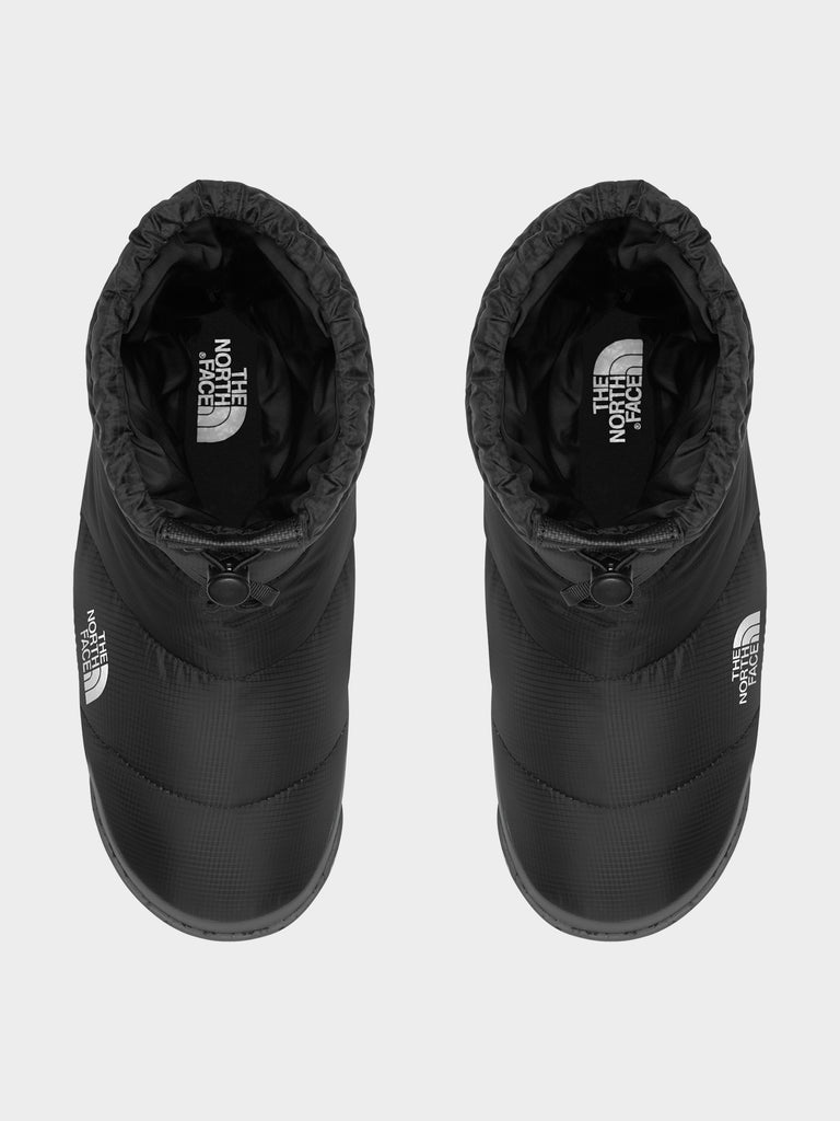 The North Face Nuptse Apres Bootie Black/Grey Winter Boots | EMPIRE