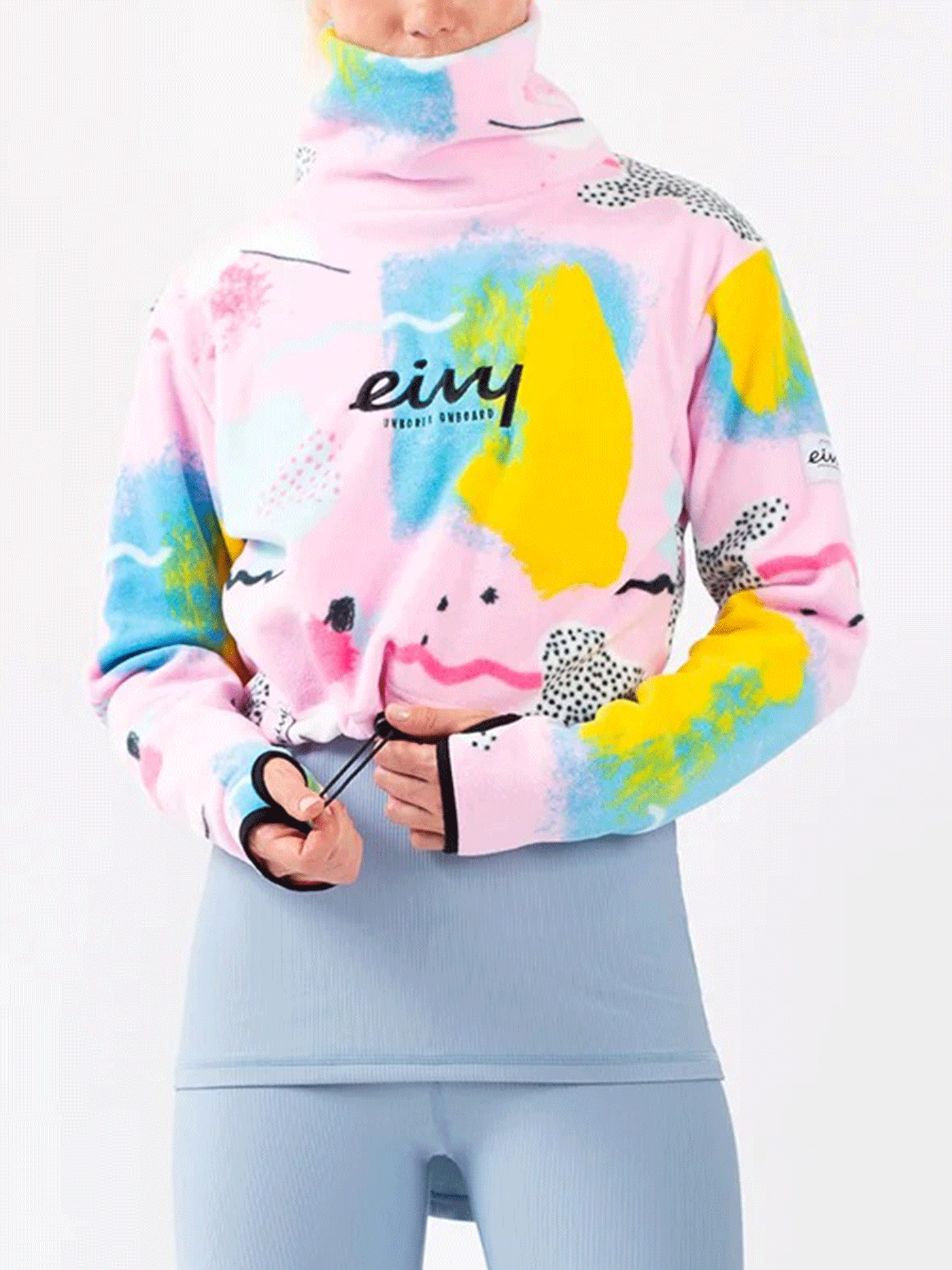 Eivy Peg Zip Cropped Certain Shapes Polar Fleece Winter 2024