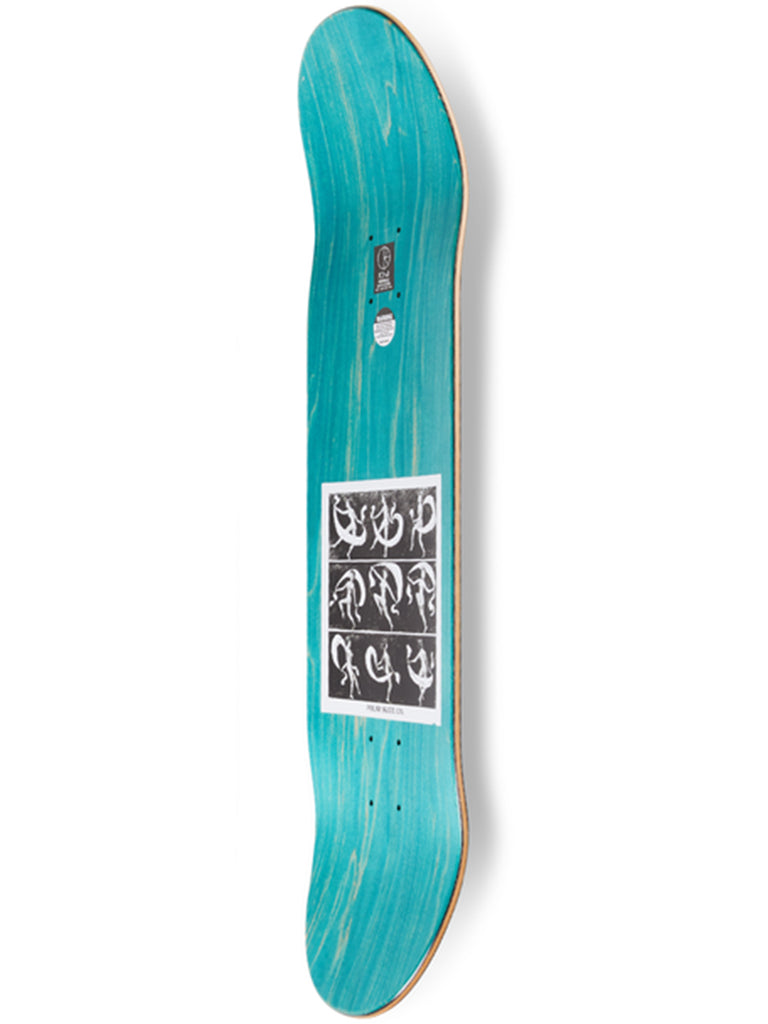 Polar Skate Co. Gonzalez Dancing Lady Green Skateboard Deck EMPIRE