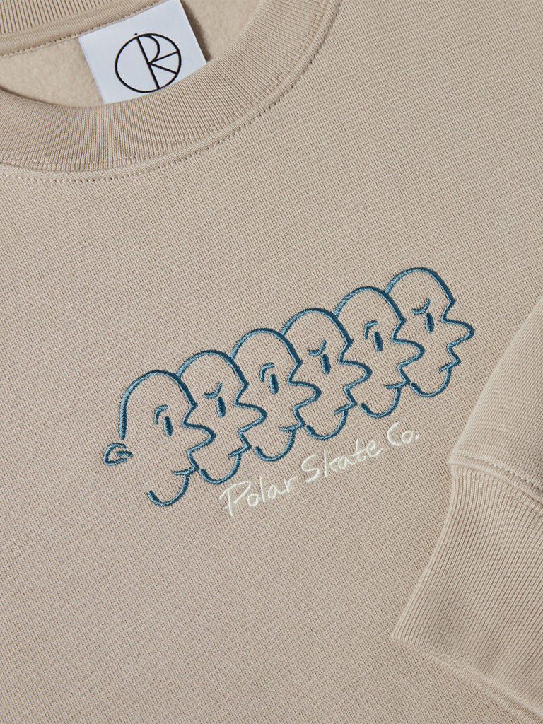 Polar Skate Co. Dave Faces Crewneck Sweatshirt Holiday 2023