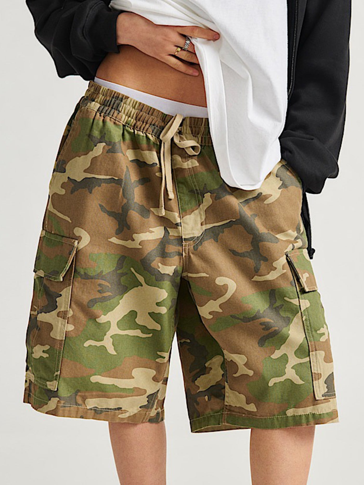 Vans Camouflage Shorts Vans Range Cargo Loose Shorts Summer 2025