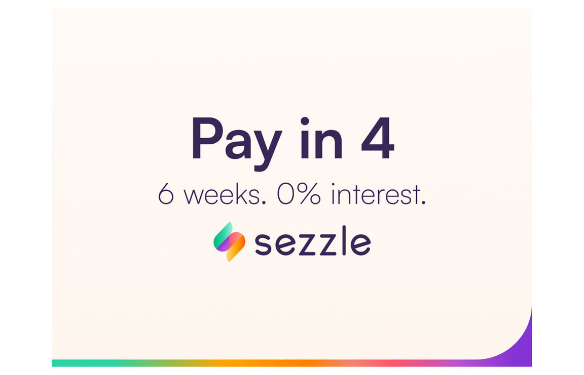 Sezzle - Pay in 4. 6 weeks. 0% interest.