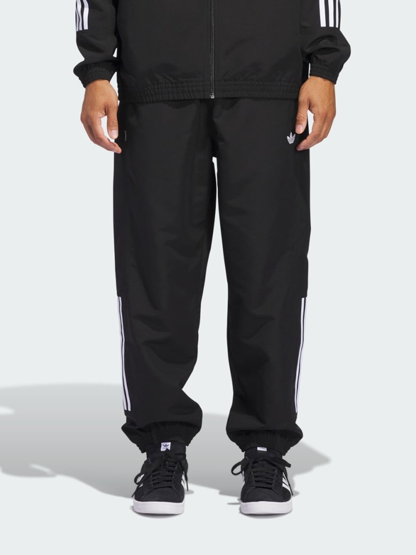 Adidas Skateboarding Chino Bib Adidas Chino Overalls Skate Gazelle Track  Black/White Pants