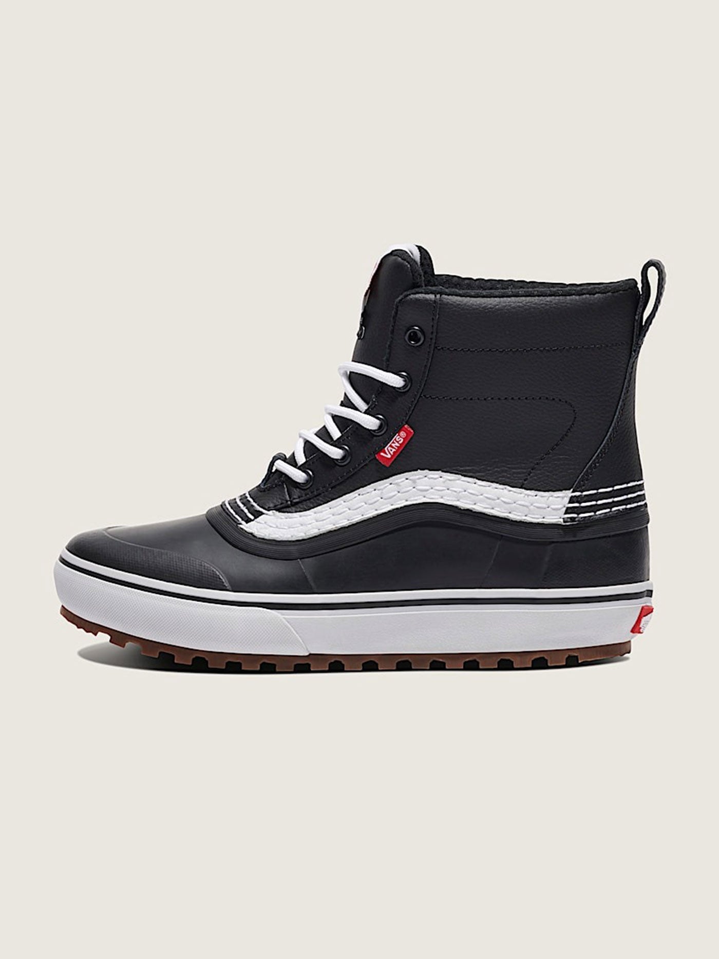 Vans Mte Standard Mid Waterproof Black/White Shoes Winter 2026