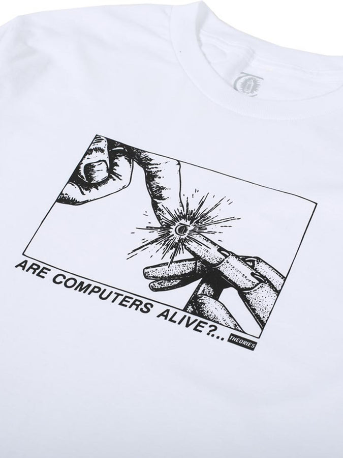 Theories Artificial Intelligence T-Shirt Summer 2024 | WHITE