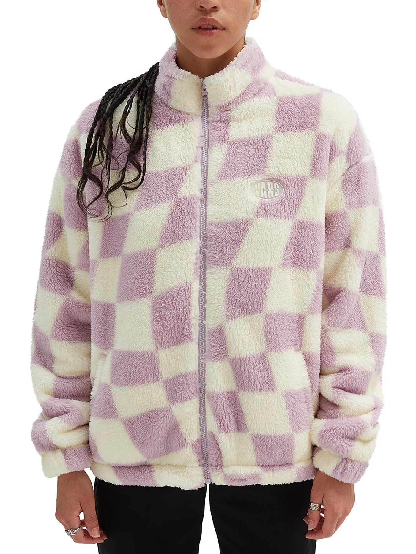 Vans jacket womens purple Clearance