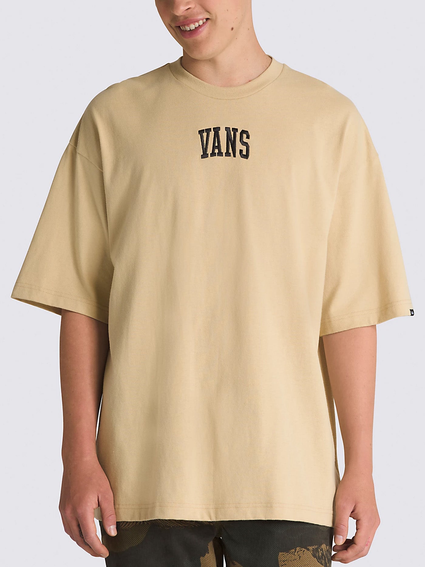 Cream discount vans mens