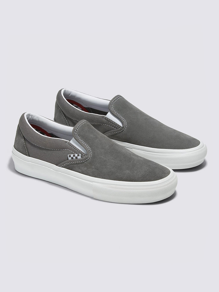 Vans Skate Slip-On Pewter/True White Shoes Fall 2023 | EMPIRE