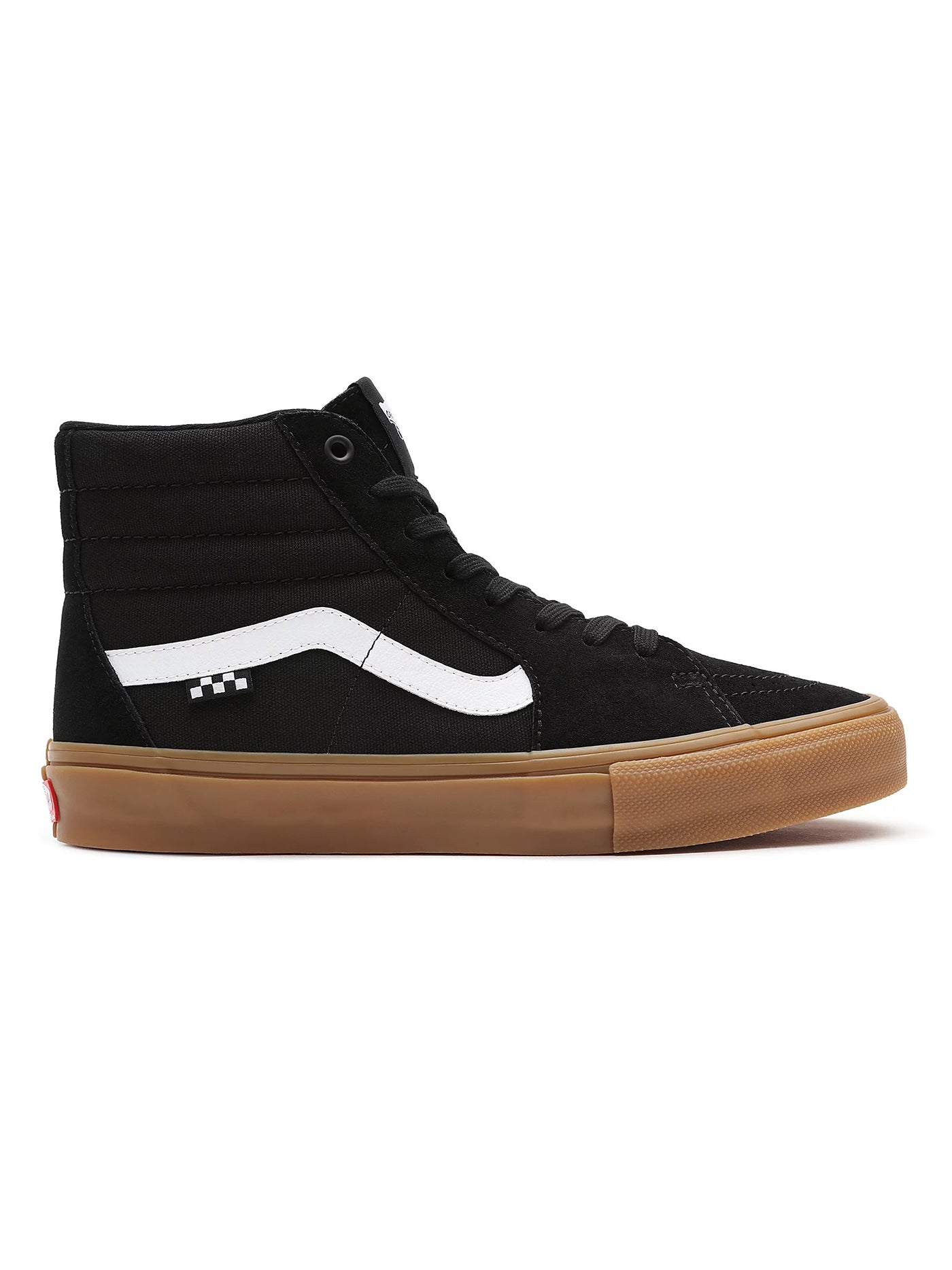 Vans Skate Sk8-Hi Black/Gum Shoes EMPIRE - Main Image
