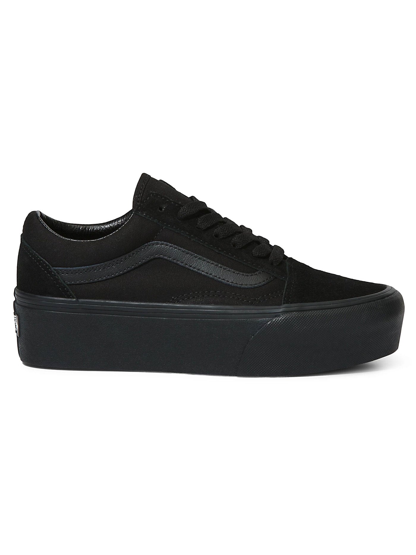 Vans Old Skool Stackform Women Black/Black Shoes EMPIRE