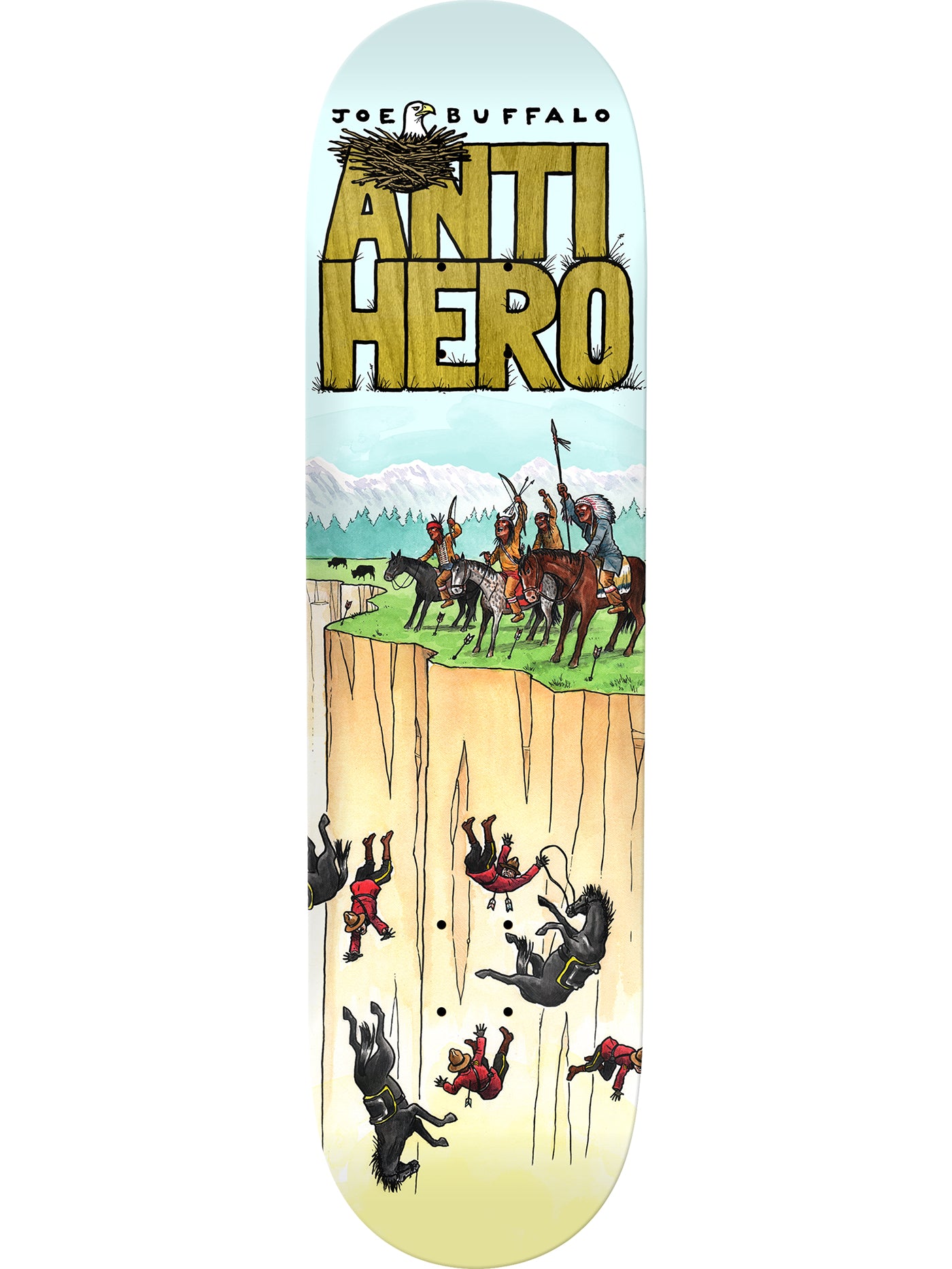 Anti Hero Joe Buffalo 8.75 Skateboard Deck | EMPIRE