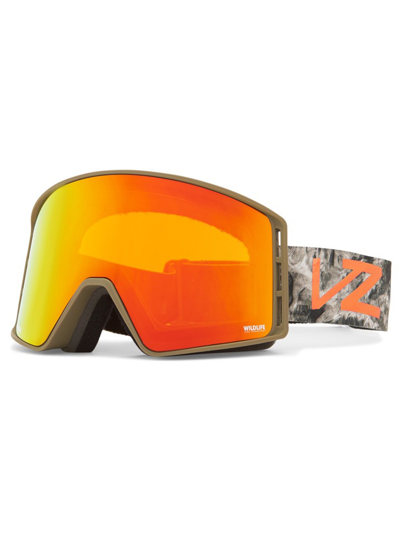 VonZipper Mach Mossy Oak/Fire Chrome Snowboard Goggle 2024