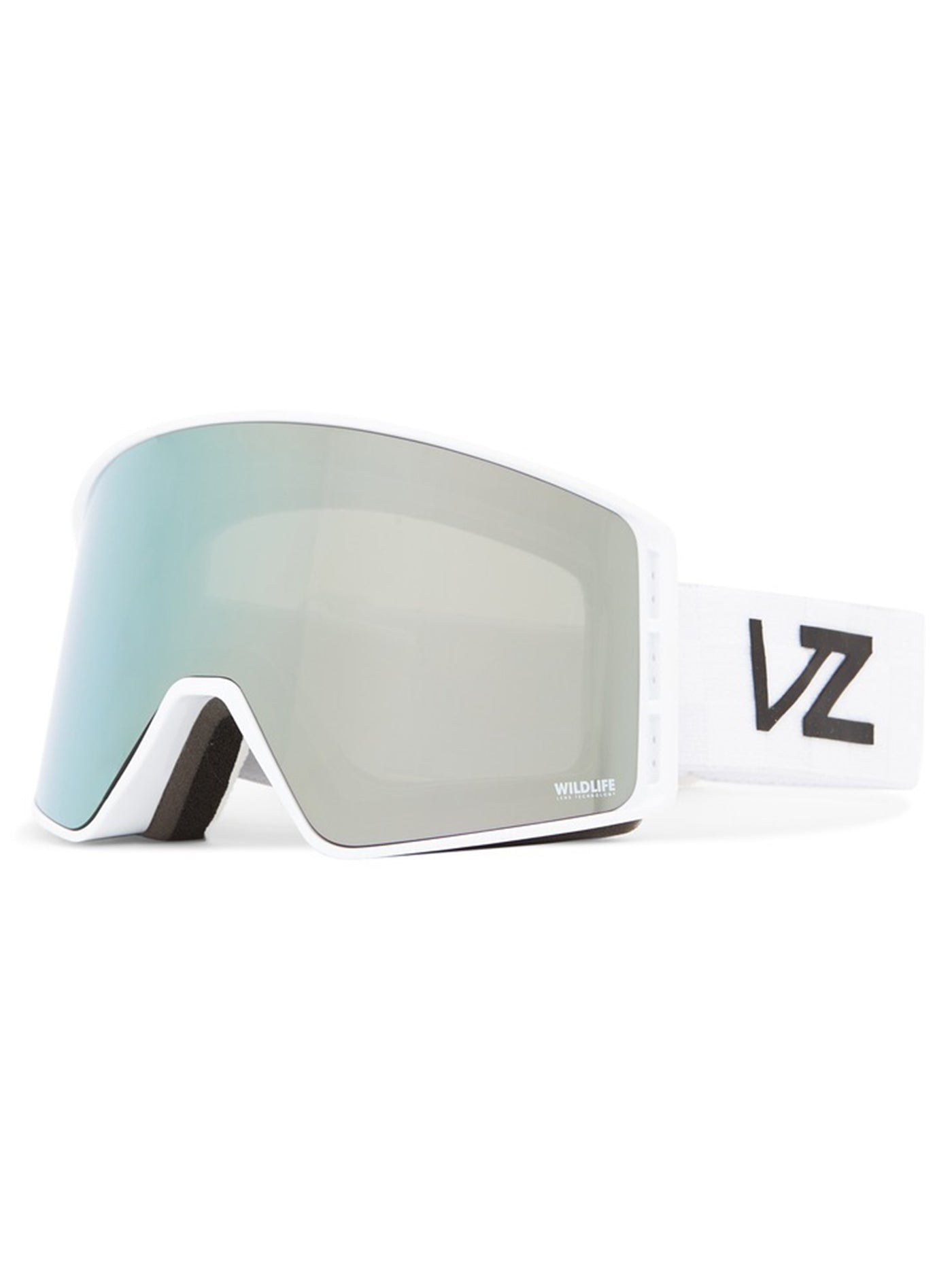 VonZipper Velo White/White Chrome Snowboard Goggle 2024 | EMPIRE