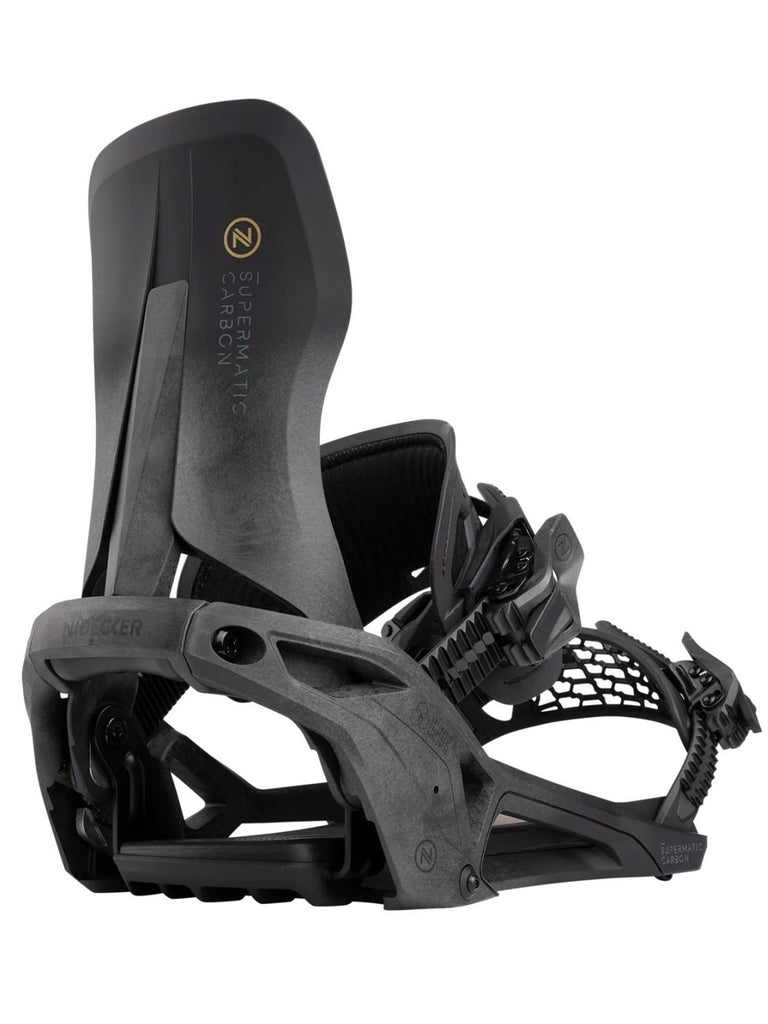 スノーボード NIDECKER SUPERMATIC 22-23 Model Nidecker Carbon Supermatic Snowboard Bindings 2026 | EMPIRE