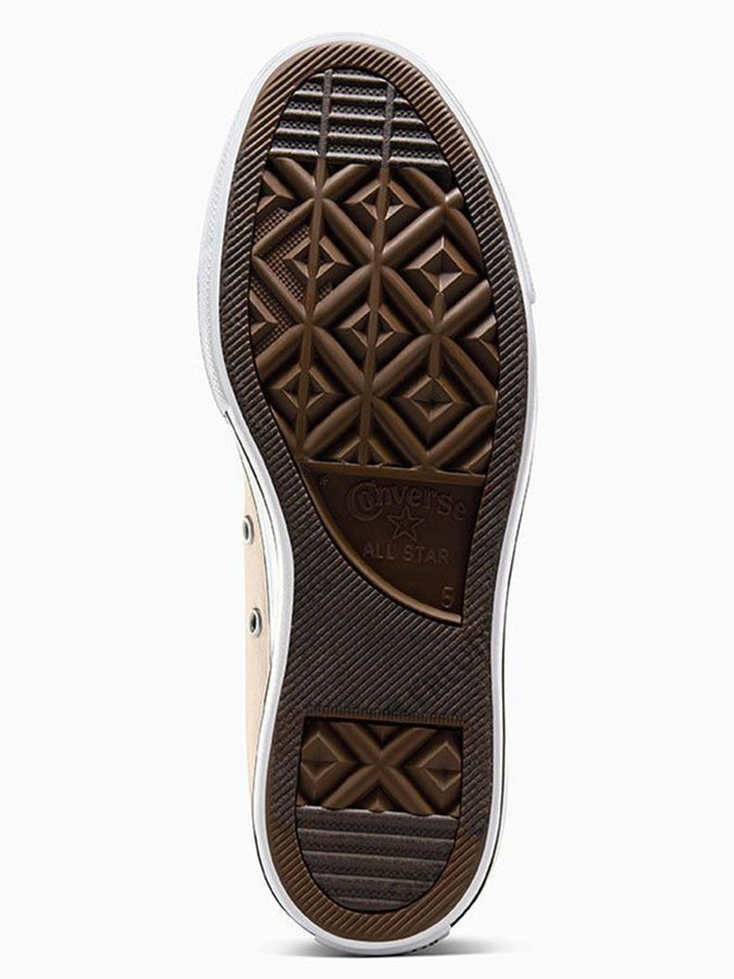 Converse CTAS Platform Hi Natural Ivory Shoes Summer 2024 | NATURAL IVORY/WHITE/BLACK