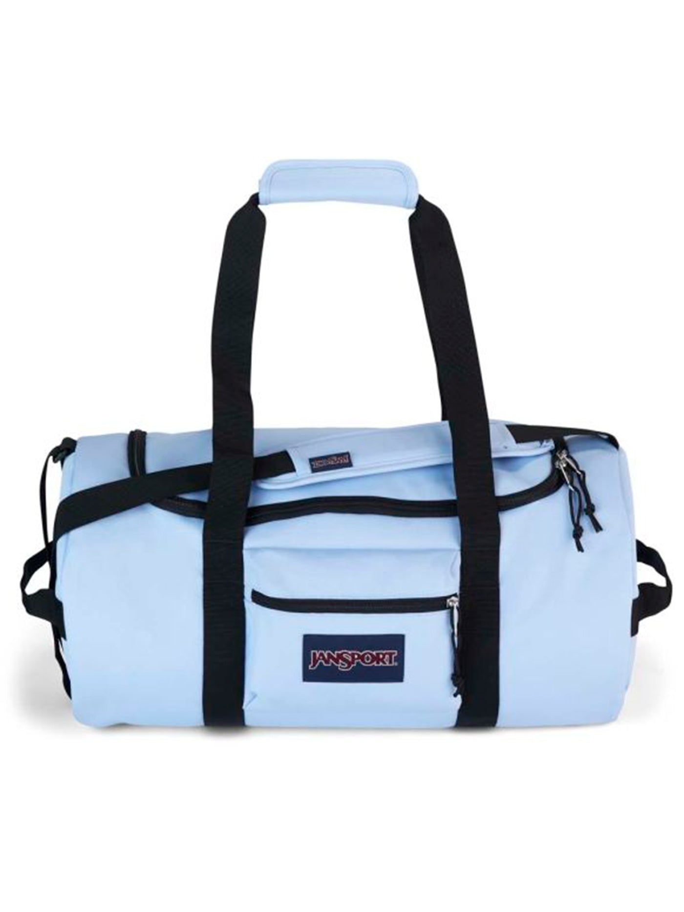duffle bag jansport Weekender Mini Duffel (5L) - Travel or Gym Bag, Durable Weekender with Side Grab Handles - Black A trolley sleeve and comfortable grab handles help you move smoothly through busy terminals Vintage Jansport Polka Dot Pattern