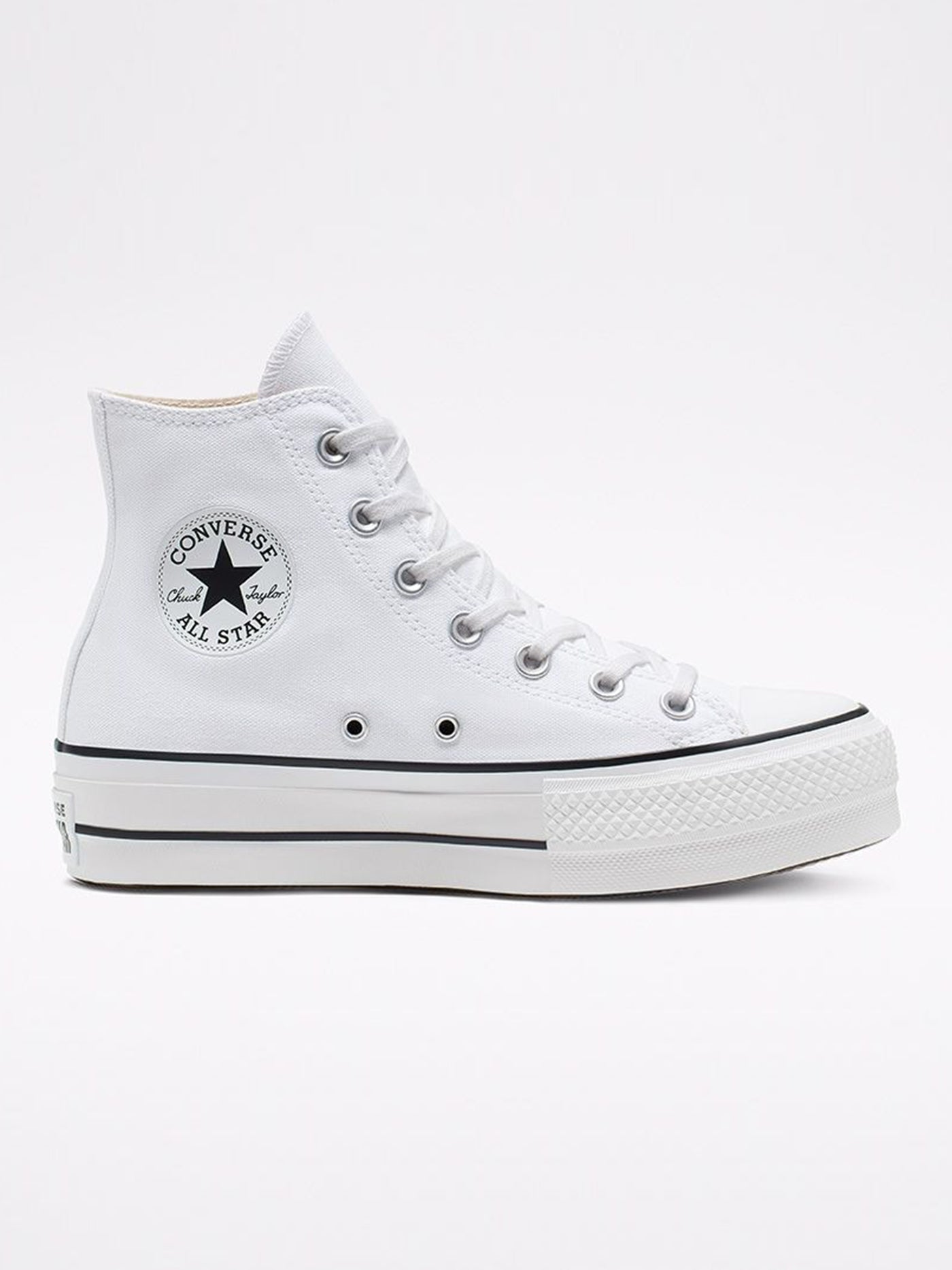 Converse lift white sale