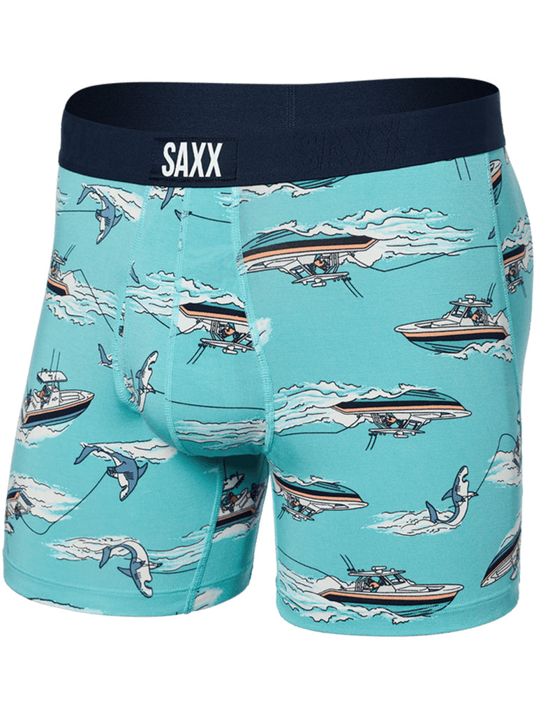 Saxx - Boxer Droptemp plage Turquoise S