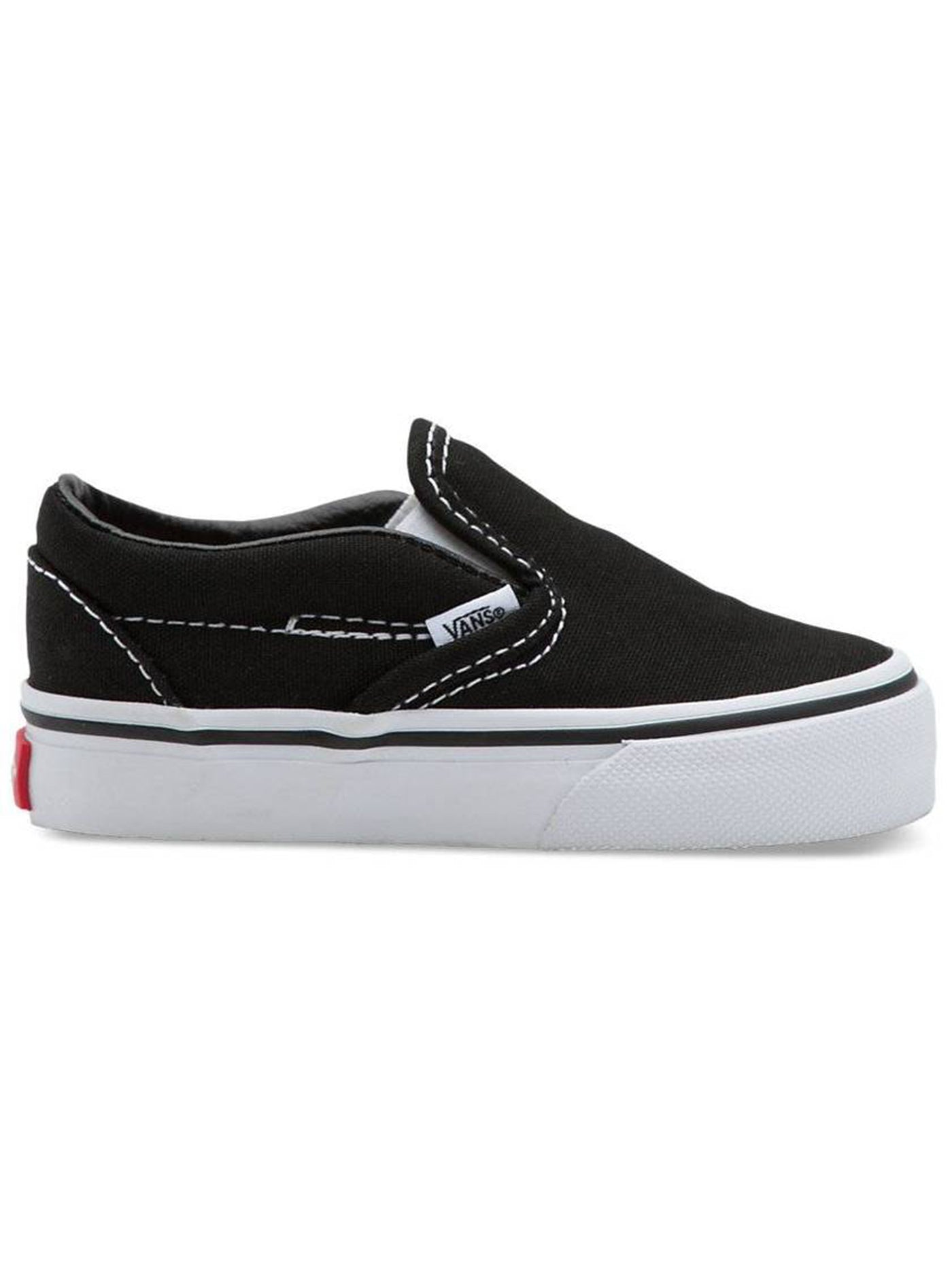 Black slip on vans hot sale kids