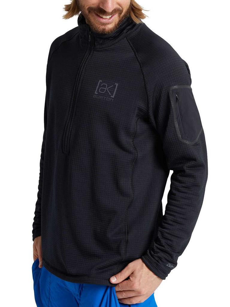 Burton AK Helium Grid Half Zip Base Layer 2024 EMPIRE