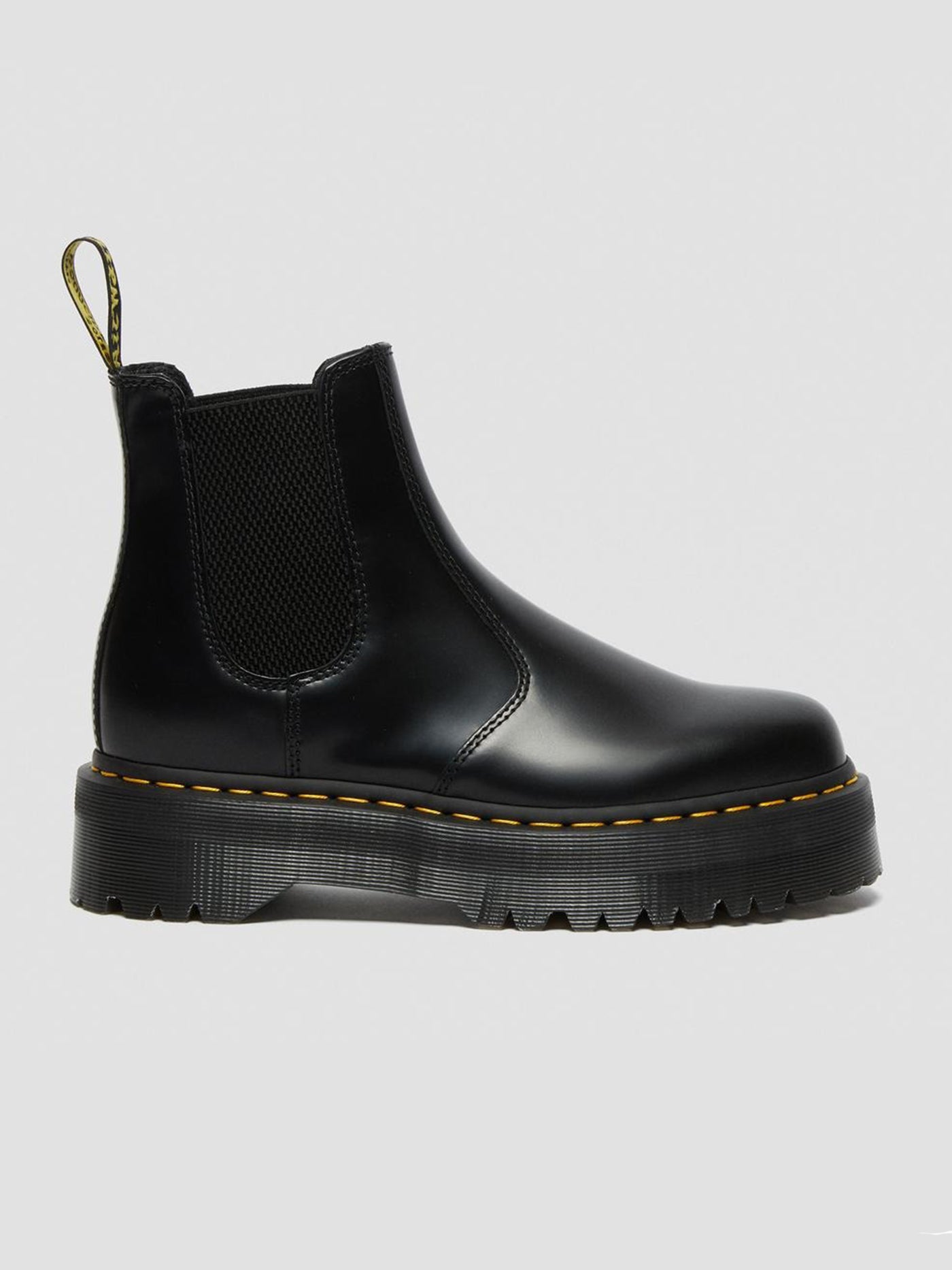 Dr. Martens 2976 Quad Polished Smooth Black Boots | EMPIRE display picture 3